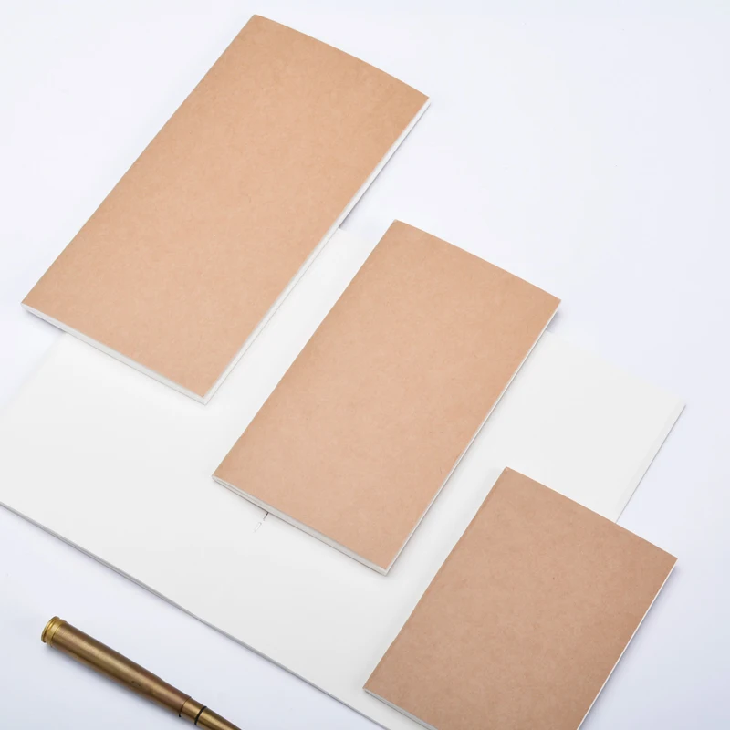 Vintage Leather Journal Notebook - Fromthenon Filler Papers For Travelers Notebook