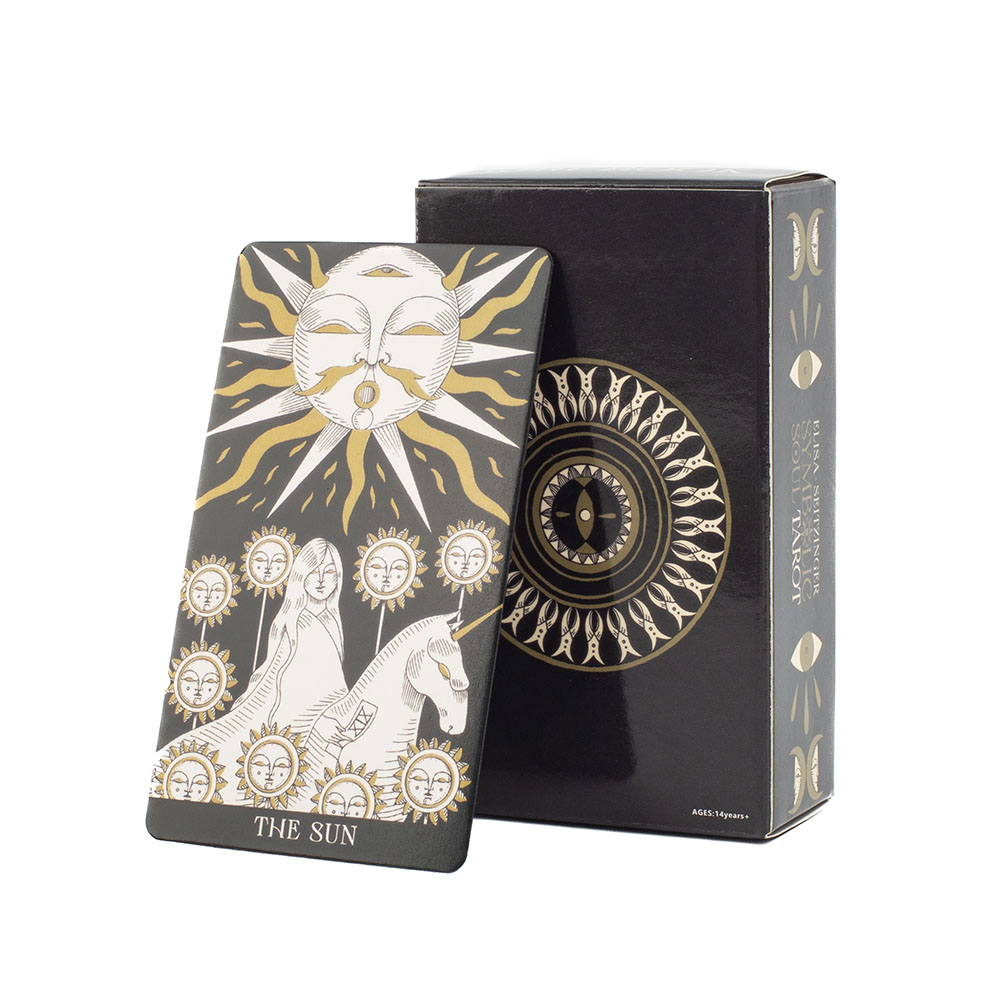 78Pcs Symbolic Soul Tarot Card - Tarot Deck With Guidebook ulasan dan harga