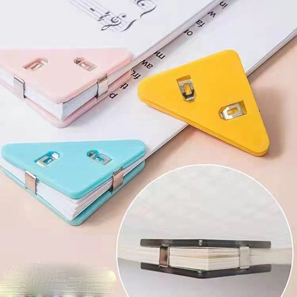 30Pcs Creative Triangle Clips  - Stationery Books ulasan dan harga