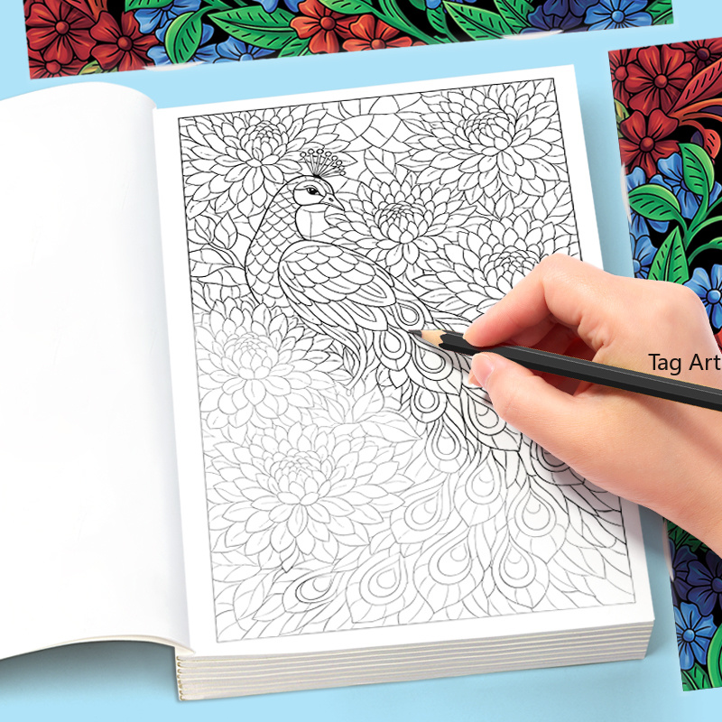 Adult Meditation, Stress Relie - Adult Coloring Book Stress Relief ulasan dan harga
