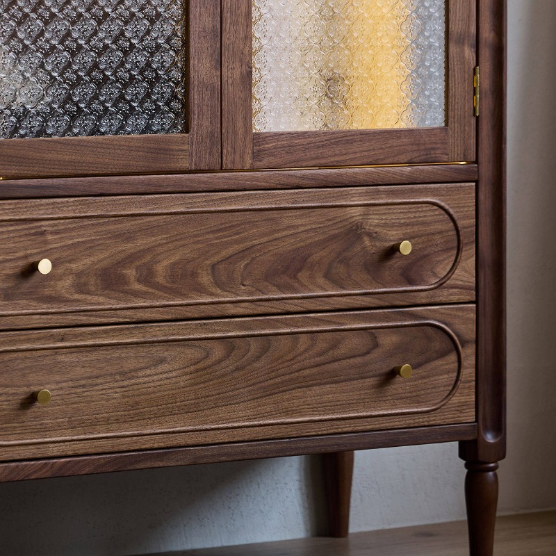 Nordic solid wood with cabinet - Books ulasan dan harga
