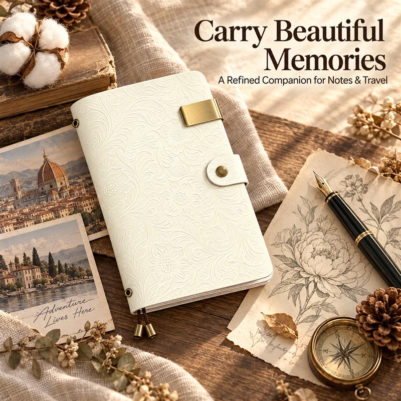 Top Grain Leather A6 Printed T - Vintage Leather Journal Notebook ulasan dan harga
