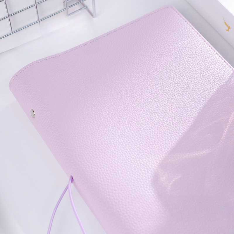 A5  Soft PU DIY Binder Photoca - Vintage Leather Journal Notebook ulasan dan harga