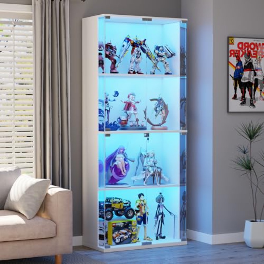 66 Glass Display Cabinet for C - Books ulasan dan harga