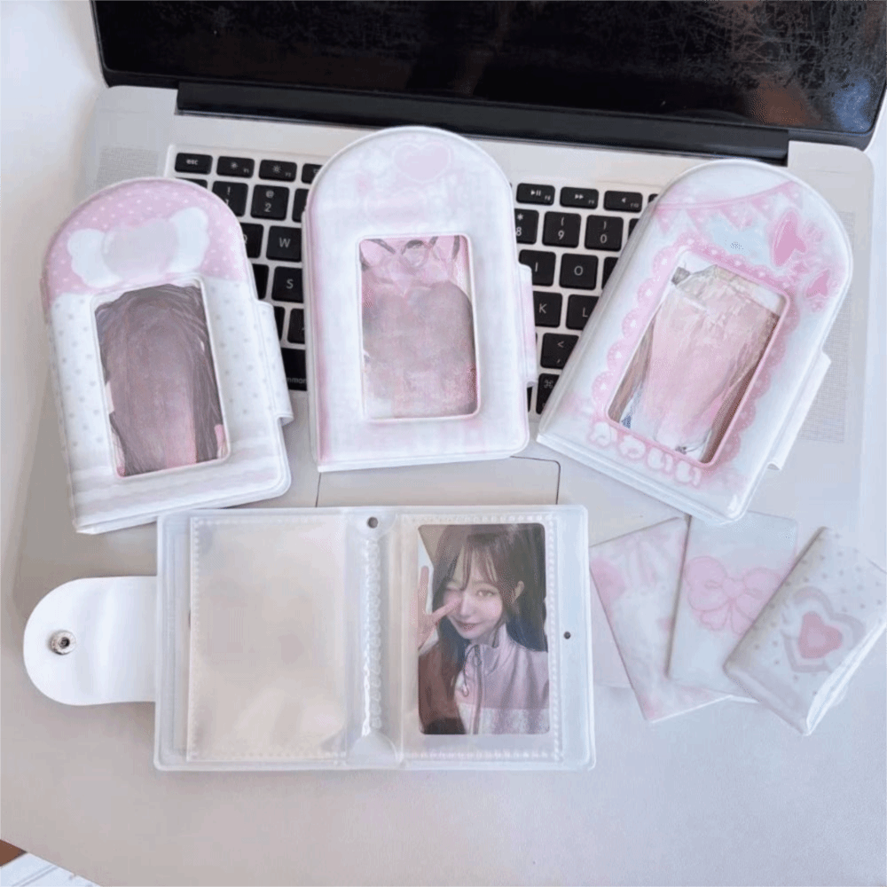 Cute 3 Inch Photocard Binder A - Kpop Photo Card Binder 3 Inch ulasan dan harga