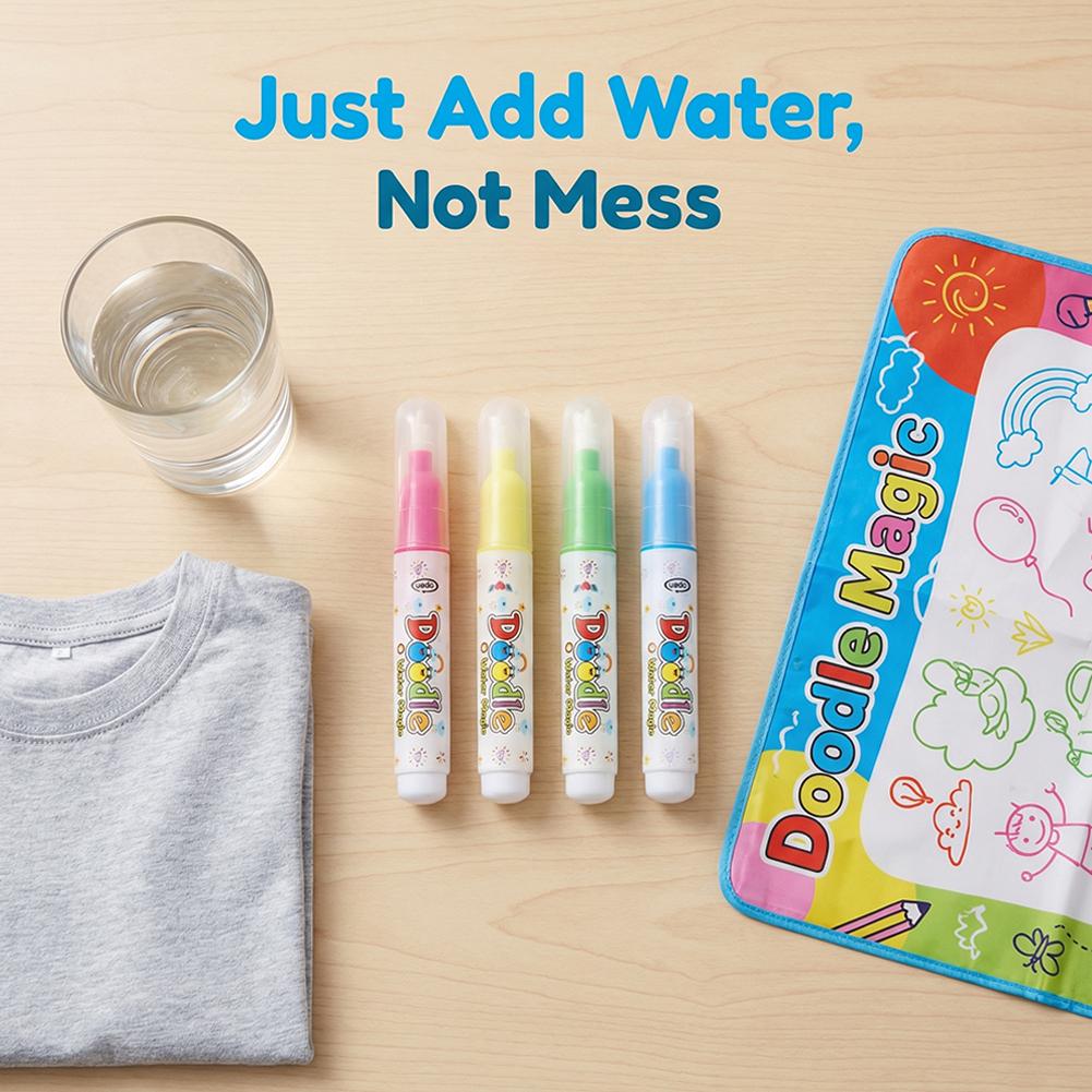 1/4PCS Reusable Magic Water Pe - Reusable Water Magic Coloring Book ulasan dan harga