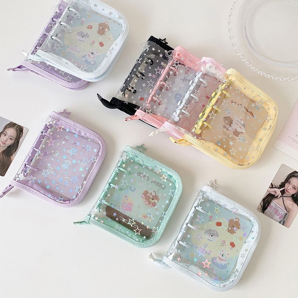 1pc Portable PVC A8 Card Binde - Kpop Photo Card Binder 3 Inch ulasan dan harga