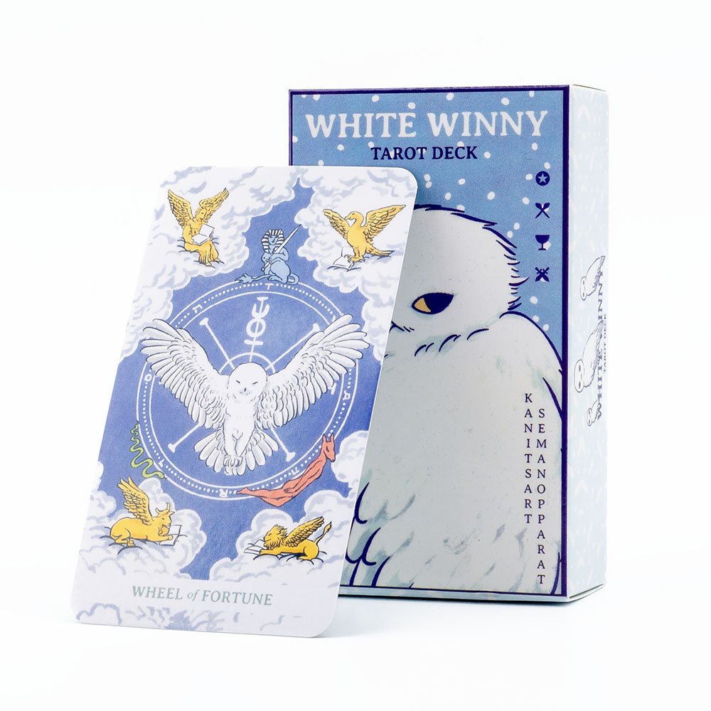 White Winny Tarot English Edit - Tarot Deck With Guidebook ulasan dan harga