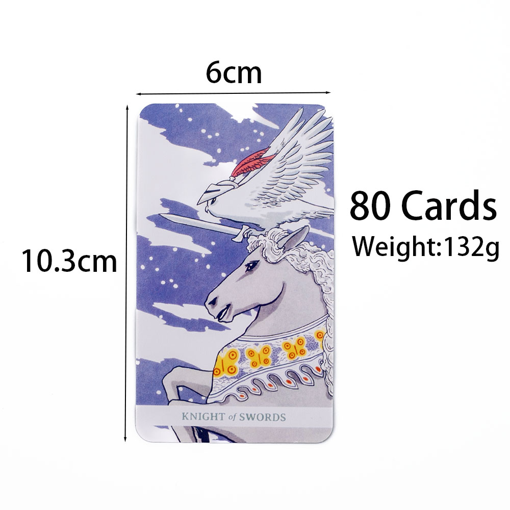 White Winny Tarot English Edit - Tarot Deck With Guidebook ulasan dan harga