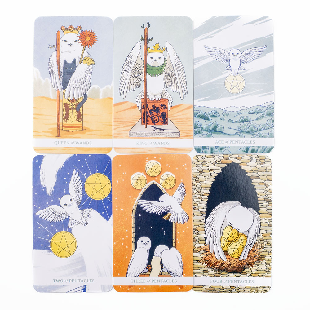 White Winny Tarot English Edit - Tarot Deck With Guidebook ulasan dan harga