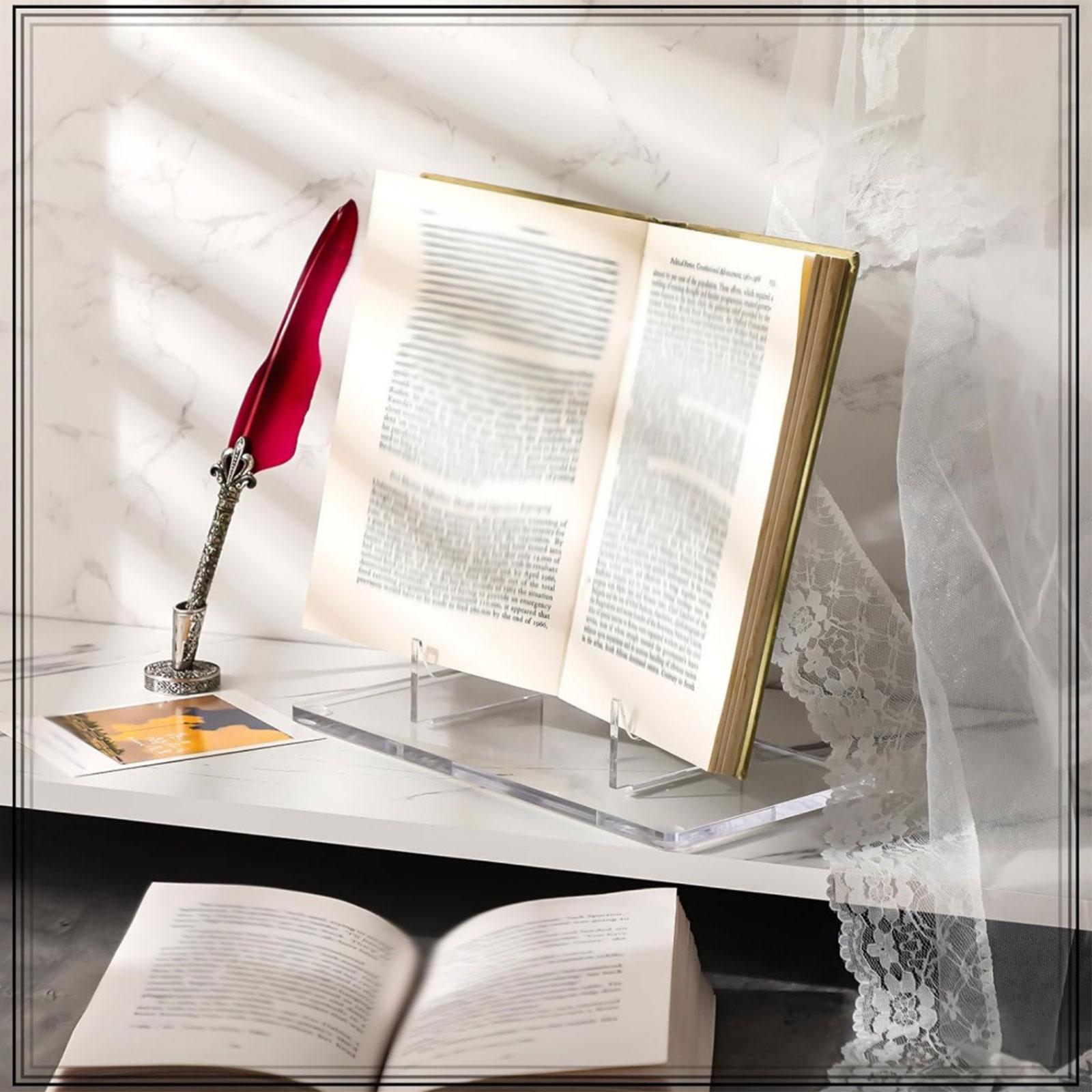 Display Stand Acrylic Clear Pl - Clear Acrylic Book Stand Holder ulasan dan harga