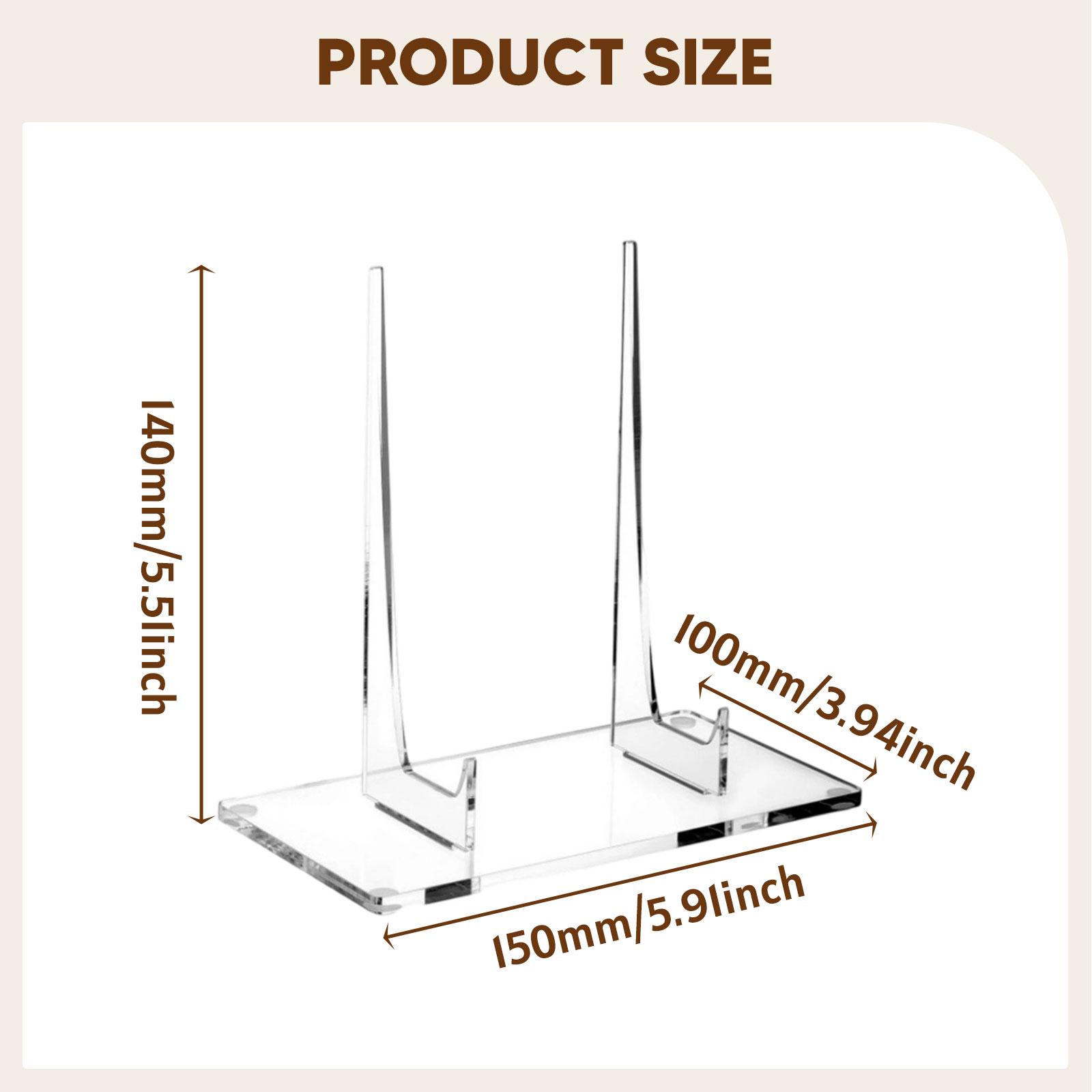 Display Stand Acrylic Clear Pl - Clear Acrylic Book Stand Holder ulasan dan harga