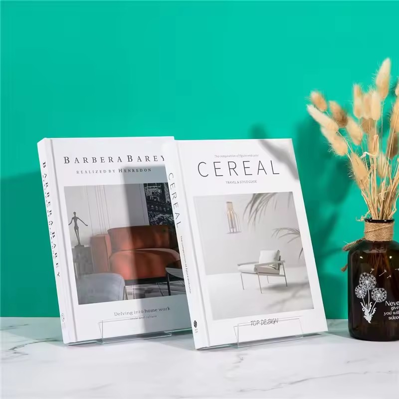4pcs Clear Adjustable Book Sta - Clear Acrylic Book Stand Holder ulasan dan harga