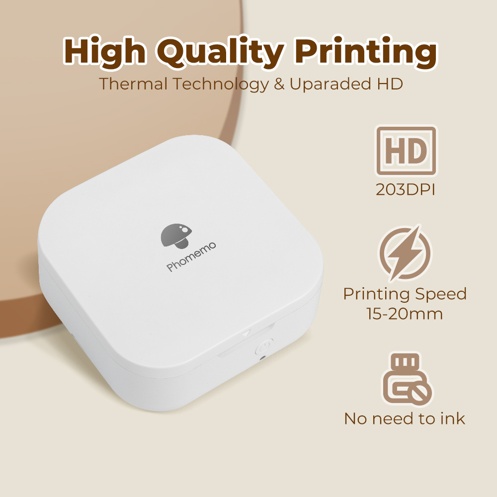【New】Phomemo Q30 Mini Label Pr - Mini Pocket Thermal Printer Paper Roll ulasan dan harga