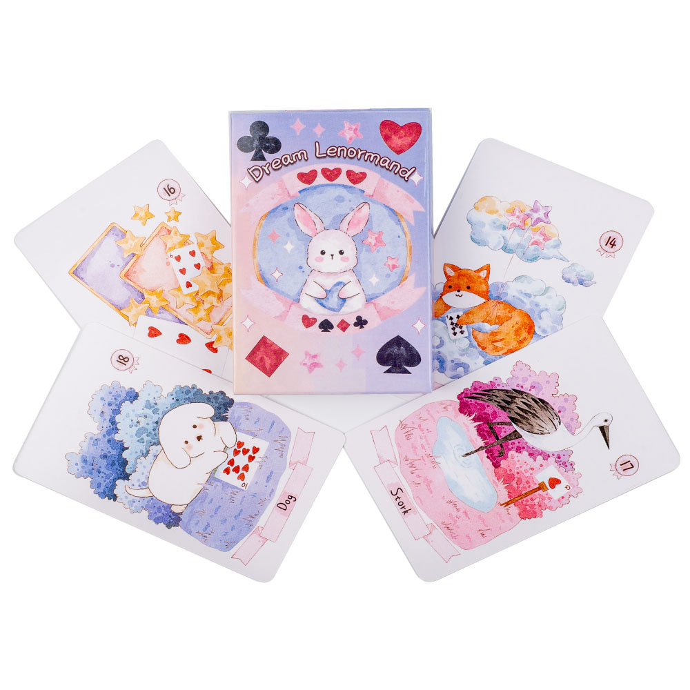 Rana Psychic Dream Lenormand T - Tarot Deck With Guidebook ulasan dan harga