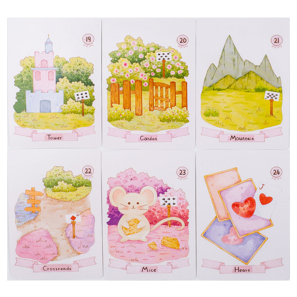 Rana Psychic Dream Lenormand T - Tarot Deck With Guidebook ulasan dan harga