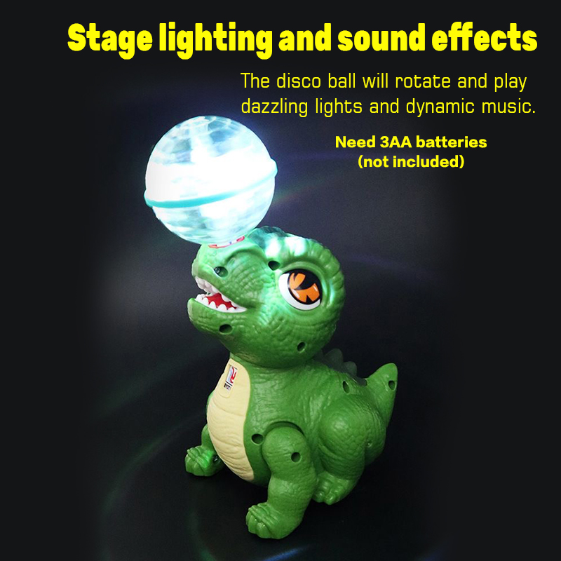 Electric Dinosaur Top Ball Toy - Music ulasan dan harga