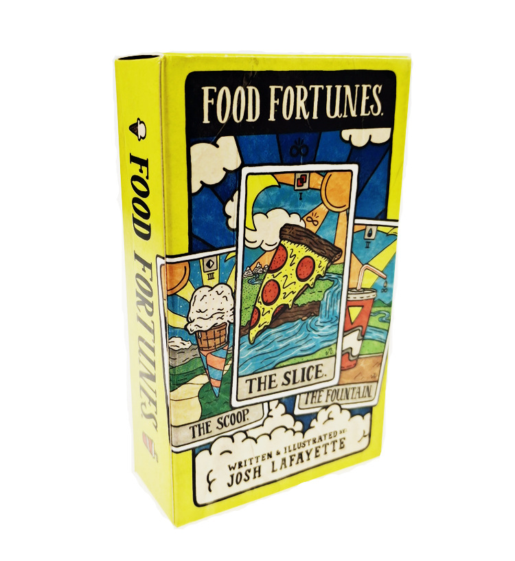 New 78 Illustrated Food&Drink  - Tarot Deck With Guidebook ulasan dan harga