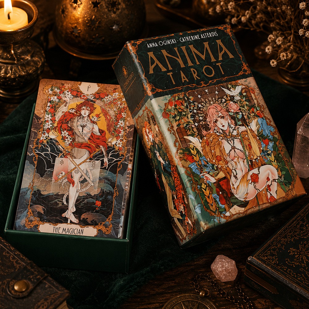 Double-embossed with Gorgeous  - Tarot Deck With Guidebook ulasan dan harga