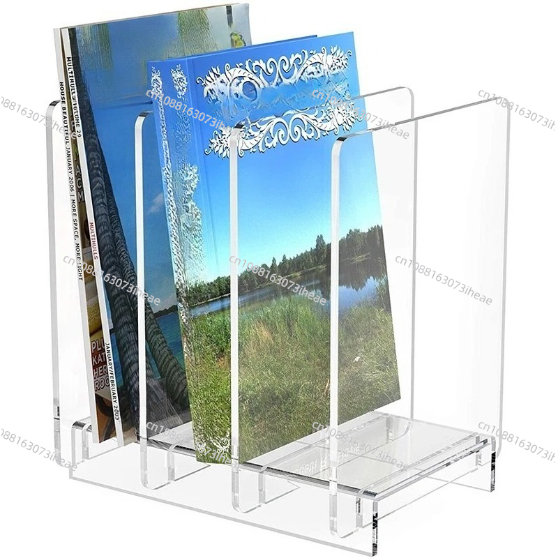 Clear Acrylic Magazine Holder  - Clear Acrylic Book Stand Holder ulasan dan harga