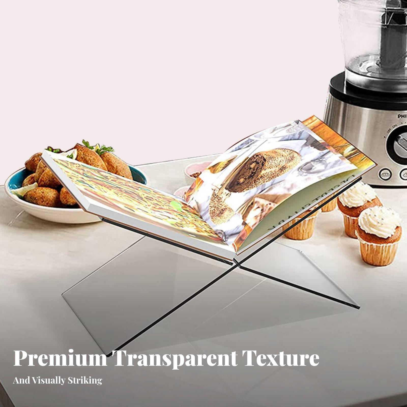 Acrylic Book Stand Thick Clear - Clear Acrylic Book Stand Holder ulasan dan harga