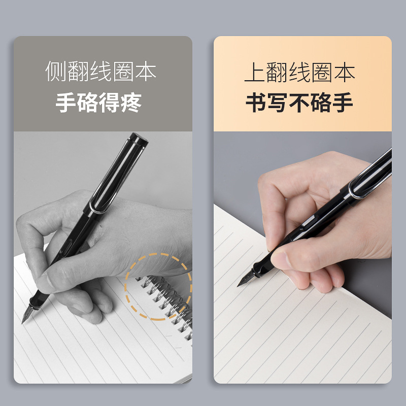 A4 A5 B5 Spiral book coil Note - A5 Spiral Dotted Grid Notebook ulasan dan harga