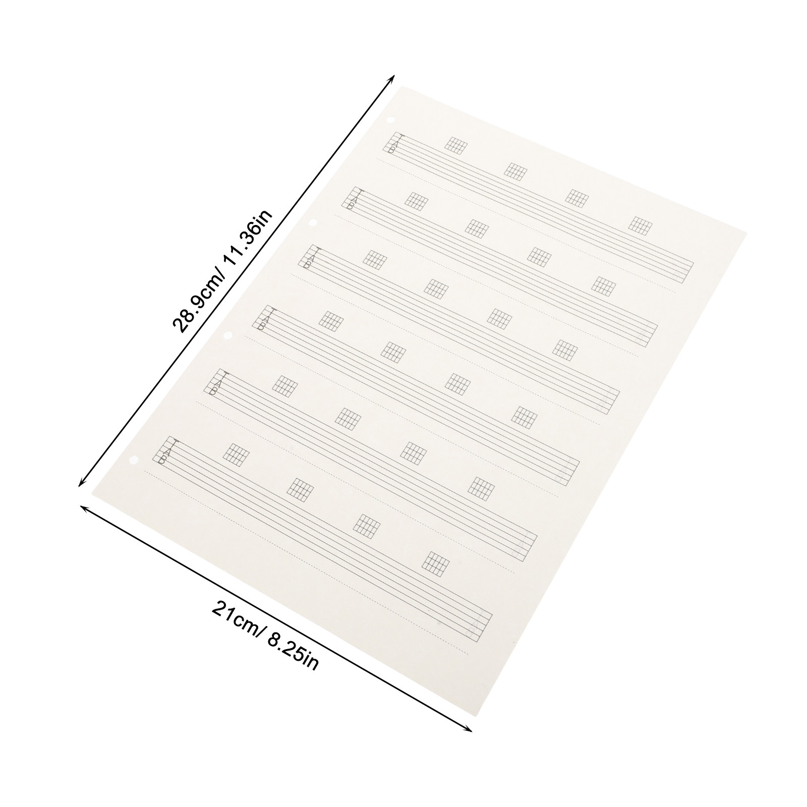 85Pcs Blank Guitar Tab Paper S - Blank Sheet Music Notebook ulasan dan harga