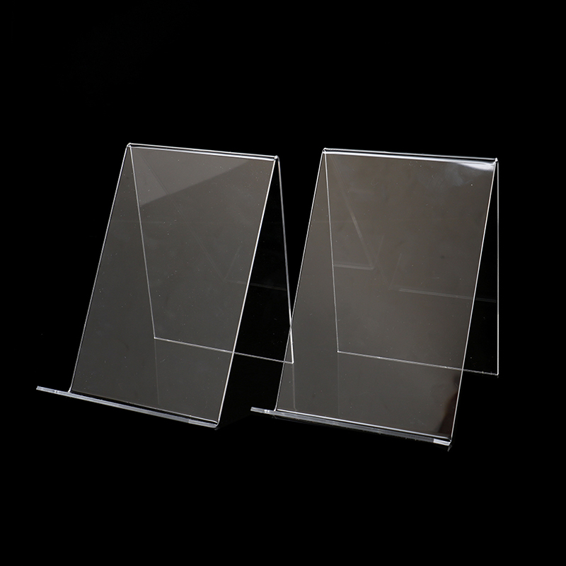 1pc Acrylic Book Display Stand - Clear Acrylic Book Stand Holder ulasan dan harga