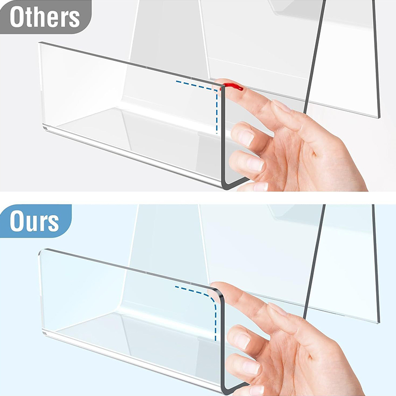 1Pc Acrylic Comic Book Display - Clear Acrylic Book Stand Holder ulasan dan harga