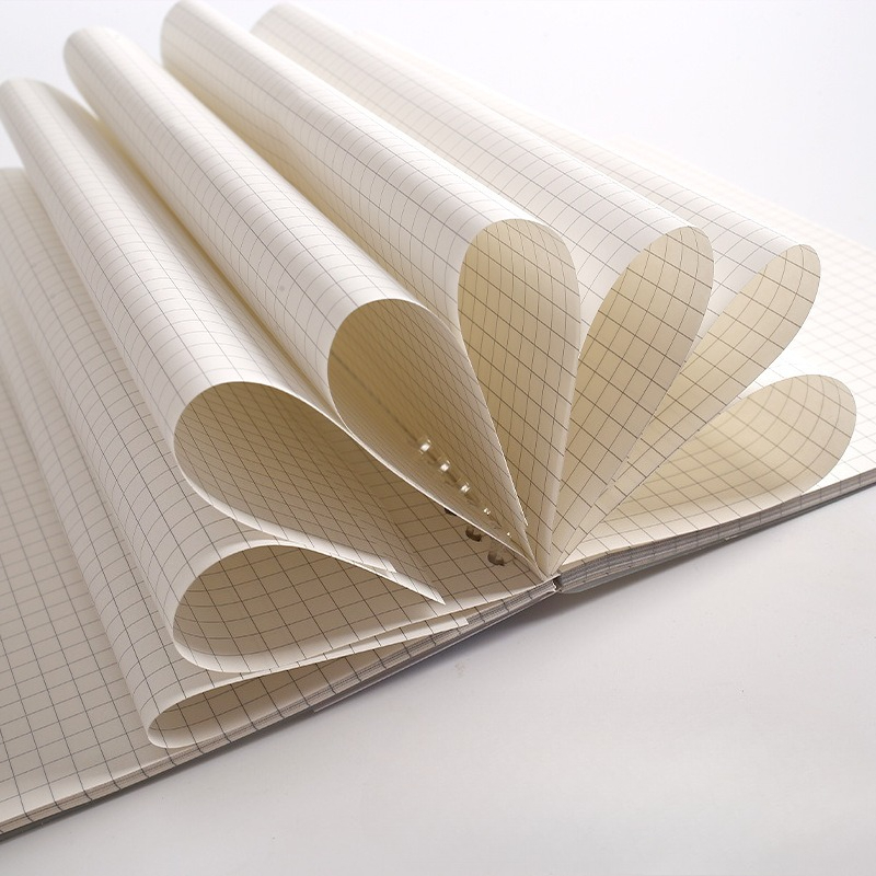 A4 B5 A5 Loose Leaf Notebook R - A5 Spiral Dotted Grid Notebook ulasan dan harga