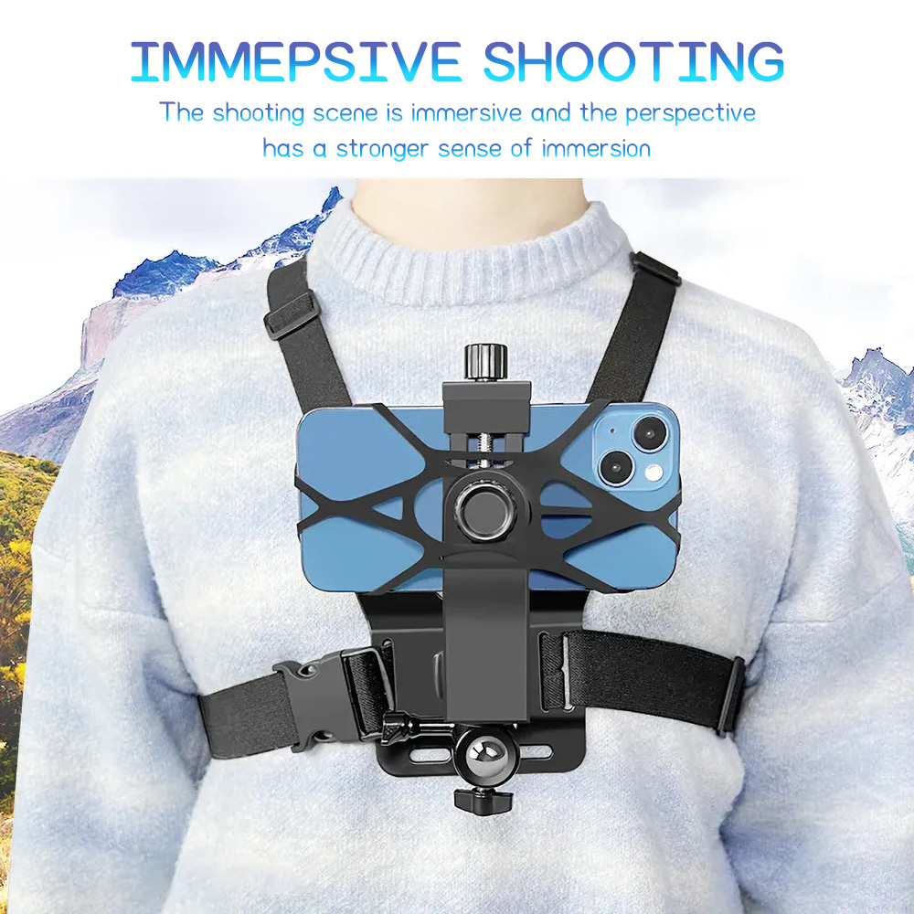 Chest Mount Phone Strap Holder - Magazines ulasan dan harga
