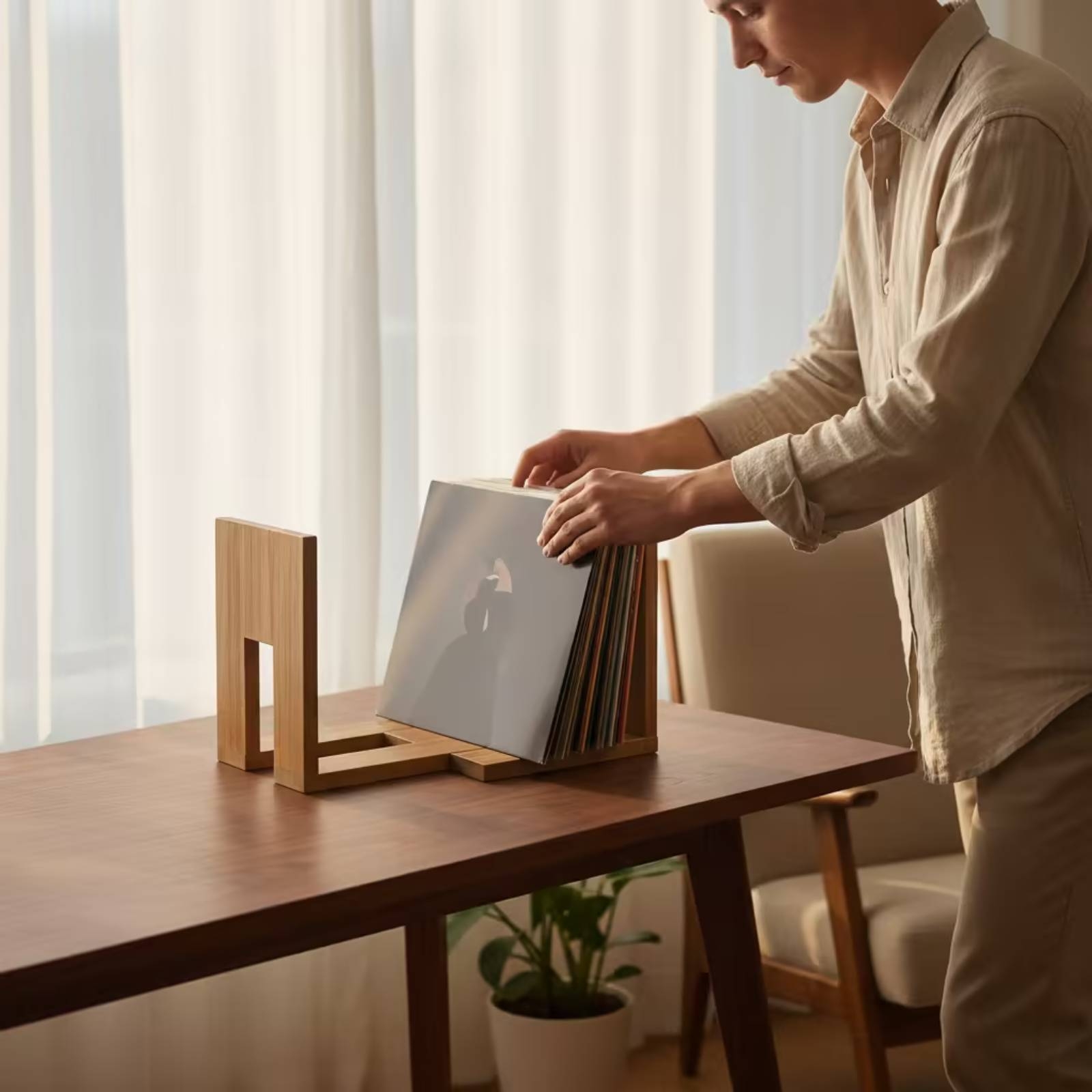 Adjustable Vinyl Album Holder  - Magazines ulasan dan harga