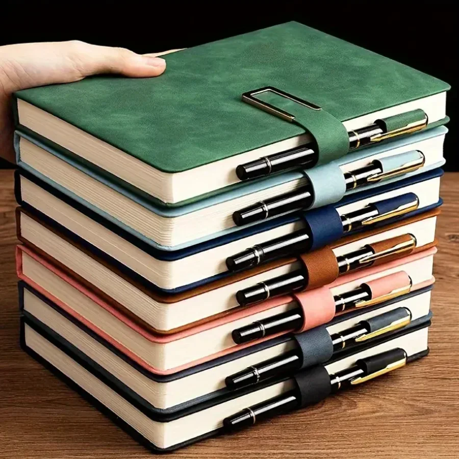 1pcs Soft-Cover Vintage A5 Lea - Vintage Leather Journal Notebook ulasan dan harga
